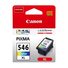 מחסנית דיו צבעונית מקורית Canon CL-546XL בתפוקה גבוהה למדפסות Canon PIXMA