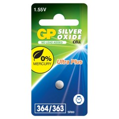 Батарея для часов GP 364-A1 (364, D364, V364, SB-AG, SR621SW, SR60)