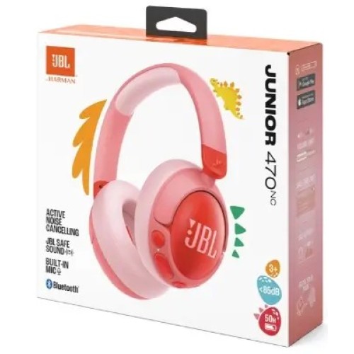 אוזניות אלחוטיות לילדים Junior 470NC — ורוד
