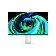 מסך גיימינג TCL ‏23.8" Mini LED FHD — ‏100Hz, 5ms, לבן