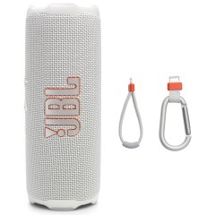 JBL Flip 7 Portable Speaker – White