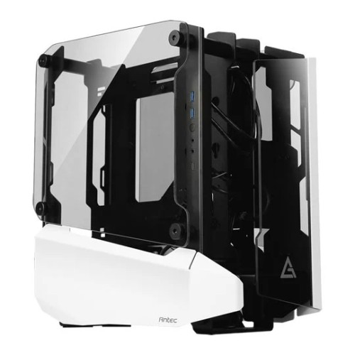 מארז Antec Striker Mini ITX Open Frame בצבע לבן