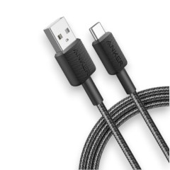 Anker 322 USB-A to USB-C Charging & Data Cable 0.9m — Black