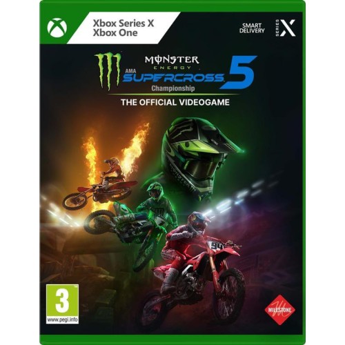 Game Monster Energy Supercross 5 — Xbox One & Series X