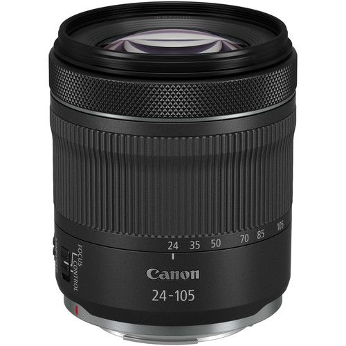Объектив Canon RF 24-105mm F4-7.1 IS STM для камер Canon с байонетом RF — черный