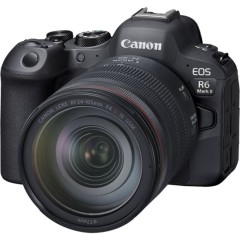 מצלמה דיגיטלית ללא מראה Canon EOS R6 Mark II + עדשת RF 24-105mm F4L IS USM — שחור