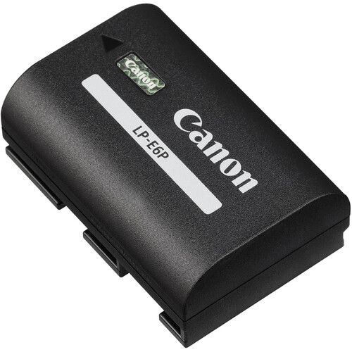 Оригинальный аккумулятор Canon LP-E6P Lithium-Ion 2130 мА·ч для камер Canon EOS R5 Mark II — черный