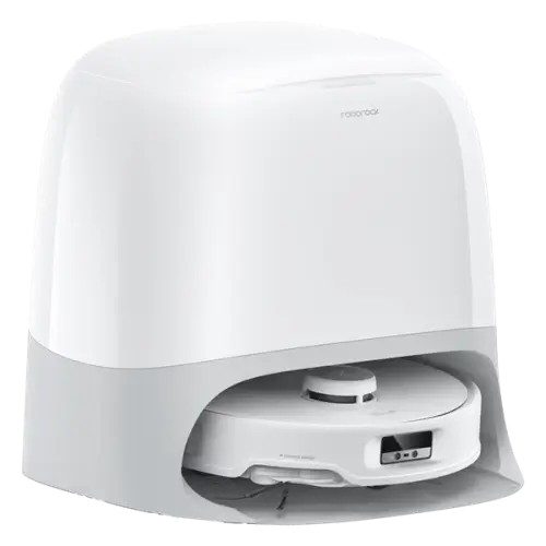 Roborock Qrevo Curv Robot Vacuum Cleaner 18500Pa — White