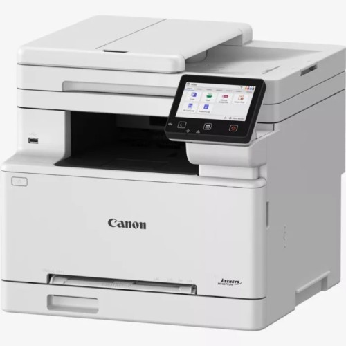 Многофункциональный цветной лазерный принтер Canon i-SENSYS MF667Cdw с Wi-Fi, факсом и автоподатчиком документов (ADF) — бело-чёрный