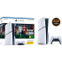 קונסולת משחק Sony PlayStation 5 Slim 1TB Blu-ray Edition + קוד דיגיטלי להורדת המשחק FC26