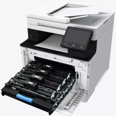 Многофункциональный цветной лазерный принтер Canon i-SENSYS MF754Cdw II с Wi-Fi, факсом и DADF — бело-чёрный