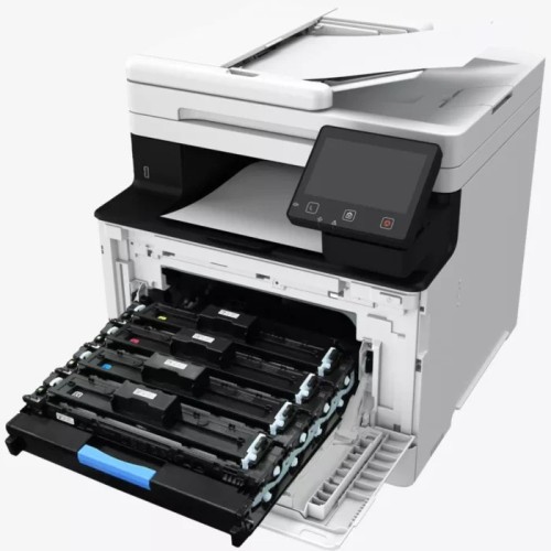 Многофункциональный цветной лазерный принтер Canon i-SENSYS MF754Cdw с Wi-Fi, факсом и DADF — бело-чёрный