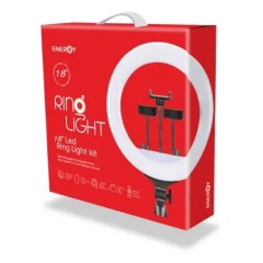 Кольцевая лампа 45W диаметром 18" / 45 см + штатив 1,9 метра