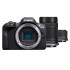 Беззеркальная цифровая камера Canon EOS R100 + объективы RF-S 18-45mm F4.5-6.3 IS STM и RF-S 55-210mm F5-7.1 IS STM Lens — черный
