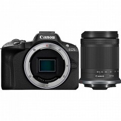 מצלמה דיגיטלית ללא מראה Canon EOS R50 + עדשת RF-S 18-150mm F3.5-6.3 IS STM — שחור