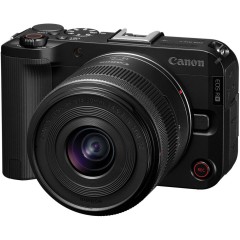 מצלמה דיגיטלית ללא מראה Canon EOS R50 V SEE (Wi-Fi 2.4GHz) + עדשת RF-S 14-30mm F4-6.3 IS STM PZ — שחור