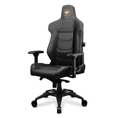 כיסא גיימינג COUGAR Armor Evo Royal עם תמיכה מותנית 4 כיוונים – שחור-זהב