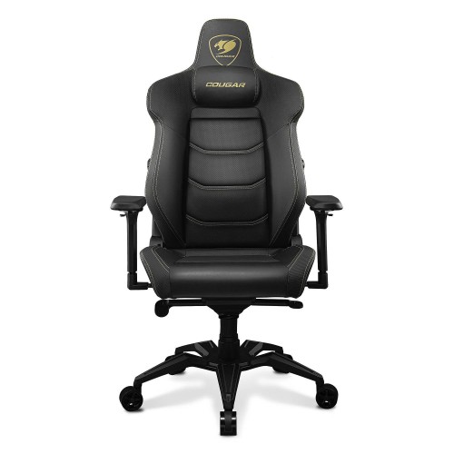 כיסא גיימינג COUGAR Armor Evo Royal עם תמיכה מותנית 4 כיוונים – שחור-זהב