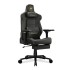 כיסא גיימינג COUGAR Armor Evo M Gold עם משענות יד 5D והדום רגליים – שחור-זהב