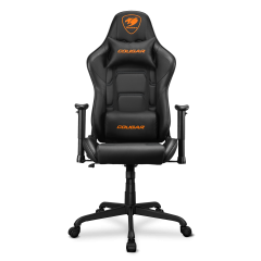כיסא גיימינג COUGAR Armor Elite עם הטיה עד 160° ומשענות יד 2D – שחור