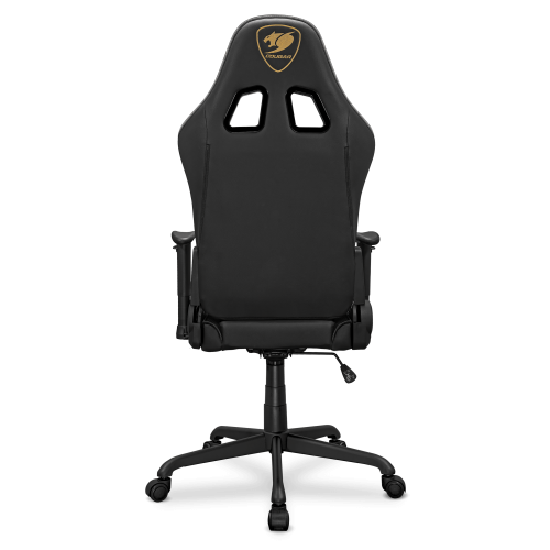 כיסא גיימינג COUGAR Armor Elite עם הטיה עד 160° ומשענות יד 2D – שחור-זהב