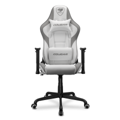 כיסא גיימינג COUGAR Armor Elite עם הטיה עד 160° ומשענות יד 2D – לבן