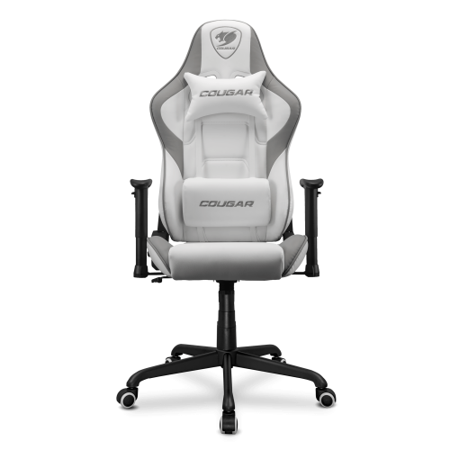 כיסא גיימינג COUGAR Armor Elite עם הטיה עד 160° ומשענות יד 2D – לבן