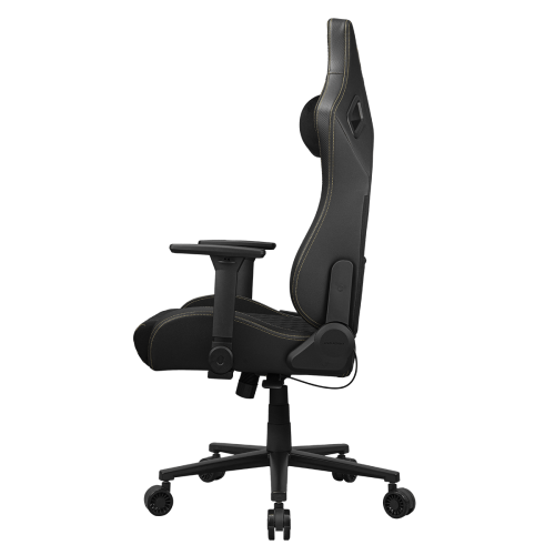 כיסא גיימינג COUGAR Defensor Gold עם ריפוד Hyper-Dura Leatherette – שחור-זהב