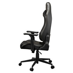 כיסא גיימינג COUGAR Explore Royal Edition עם ריפוד עור PVC – שחור-זהב