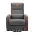 COUGAR Fidom Gaming Sofa with Swivel Base — Gray Orange