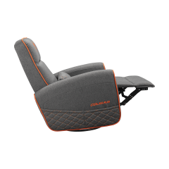 COUGAR Fidom Gaming Sofa with Swivel Base — Gray Orange