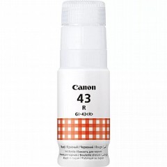 Оригинальный флакон красных чернил Canon GI-43 R для принтеров Canon PIXMA G540 и G640
