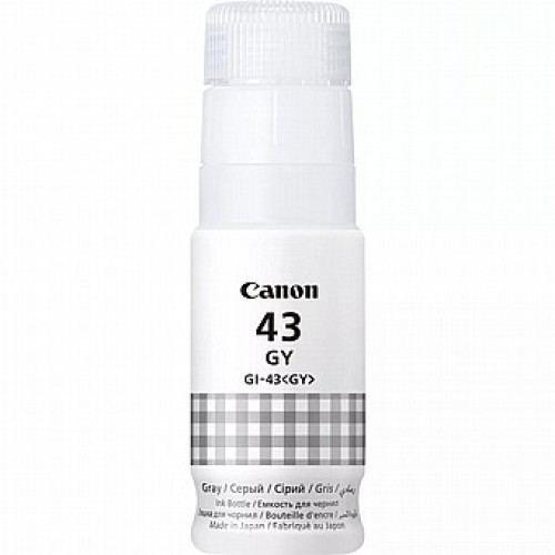 Оригинальный флакон серых чернил Canon GI-43 GY для принтеров Canon PIXMA G540 и G640
