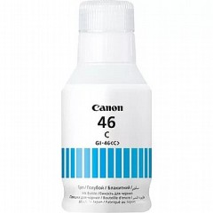 Оригинальный флакон голубых чернил Canon GI-46 C для принтеров Canon MAXIFY GX