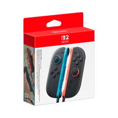 בקרי משחק נינטנדו סוויץ 2 ג'וי קון 2 Nintendo Switch 2 Joy Con 2 Pair צבע Light (Blue/ Red)