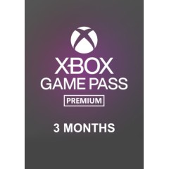 Microsoft Xbox Game Pass Premium (קוד דיגיטלי) — מנוי ל-3 חודשים