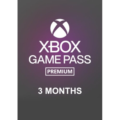 Microsoft Xbox Game Pass Premium (קוד דיגיטלי) — מנוי ל-3 חודשים
