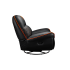 כורסת גיימינג ריקליינר COUGAR Overlord Trimotion עם בסיס מסתובב – שחור-כתום