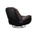 כורסת גיימינג ריקליינר COUGAR Overlord Trimotion עם בסיס מסתובב – שחור-כתום