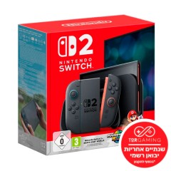Nintendo Switch 2 Portable Console 256GB with Joy-Con (Red and Blue) + Mario Kart World Game