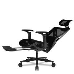 COUGAR Speeder Ergonomic Gaming Chair with Footrest — Black