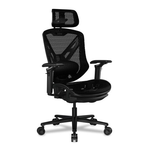 COUGAR Speeder Ergonomic Gaming Chair with Footrest — Black