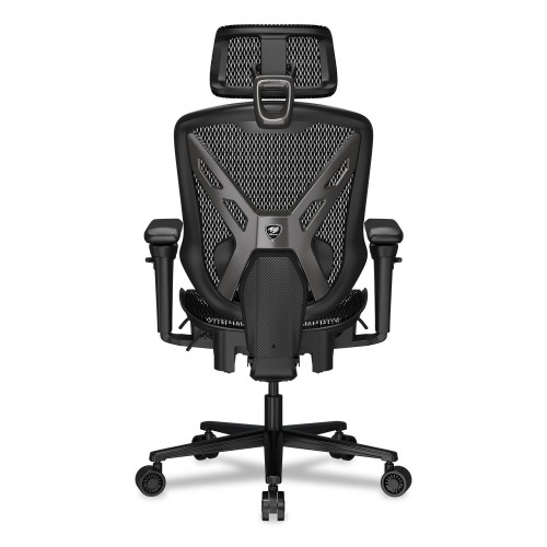 COUGAR Speeder Ergonomic Gaming Chair with Footrest — Black