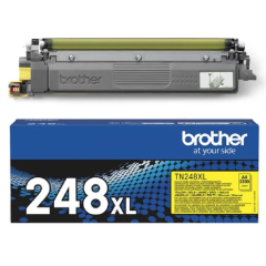 Brother TN-248XLY Original High-Yield Yellow Toner Cartridge for Brother LED Printers