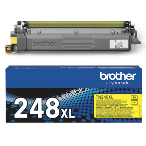 Brother TN-248XLY Original High-Yield Yellow Toner Cartridge for Brother LED Printers