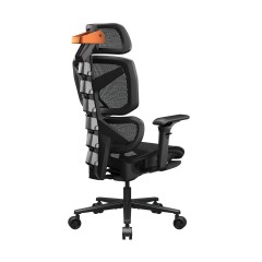 COUGAR Terminator Air ORB Ergonomic Gaming Chair with Second Spine II System and Footrest — Black