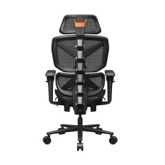 COUGAR Terminator Air ORB Ergonomic Gaming Chair with Second Spine II System and Footrest — Black
