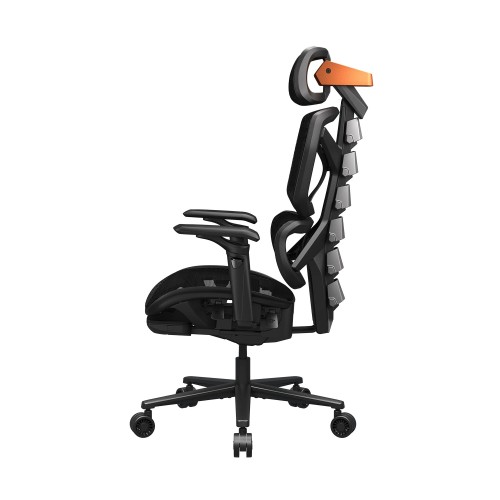 COUGAR Terminator Air ORB Ergonomic Gaming Chair with Second Spine II System and Footrest — Black