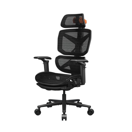 COUGAR Terminator Air ORB Ergonomic Gaming Chair with Second Spine II System and Footrest — Black