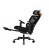 COUGAR Terminator Air ORB Ergonomic Gaming Chair with Second Spine II System and Footrest — Black